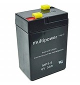 Pb akumulátor MULTIPOWER 6V/5,0Ah