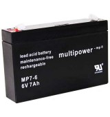Pb akumulátor MULTIPOWER 6V/7,0Ah