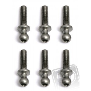 Kulové čepy, dlouhé, 10mm