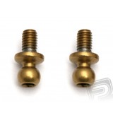 Titanium nitrid kulové čepy M3x5 - krátké