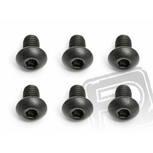 M2,5x45x4 Imbusový šroub s kulatou hlavou