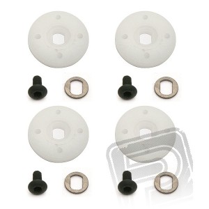 4 x 1.1 pistony, 13mm tlumičů, 4ks.