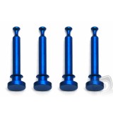 Factory Team tlumičové montážní čepy alu, 4ks.