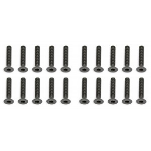 M3x16mm, Imbus šrouby s zápustnou hlavou, 10 ks.
