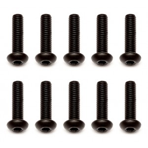 Šroub M2,4x8mm s imbusouvou půlkulatou hlavou, 10ks.
