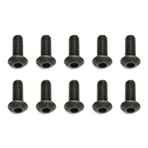 M3x0,5x8mm Imbusový šroub s kulatou hlavou, 10 ks.