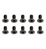 M3x0,5x6mm, Imbus šrouby s zápustnou hlavou, 10 ks.