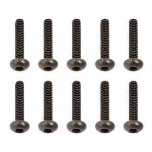 Šrouby, M2x10mm s půlkulatou imbusouvou hlavou