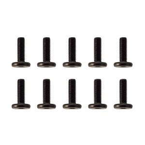 M3x10mm Low Profile šrouby, 10 ks.