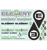 Element nálepky, 1 ks.