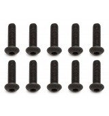 M4x10mm šroub s imbusouvou půlkulatou hlavou, 10ks.