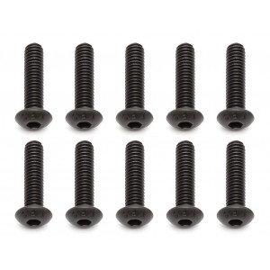 M4x16mm šroub s imbusouvou půlkulatou hlavou, 10ks.