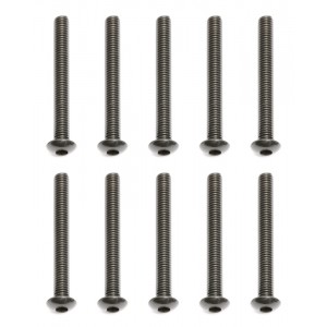 M3x26mm šroub s imbusouvou půlkulatou hlavou, 10ks.