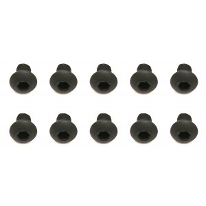 Šroub M3x4mm s imbusouvou půlkulatou hlavou, 10ks.