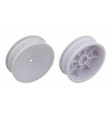 Přední disky 2.2 bílé pro 2WD (HEX 12 mm) - 2 ks