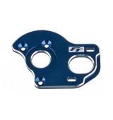 RC10B6.3 FT Laydown/Layback hliníkový držák motoru 3.5mm, modrý