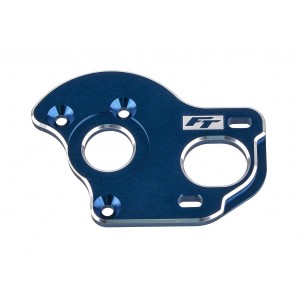 RC10B6.3 FT Laydown/Layback hliníkový držák motoru 3.5mm, modrý