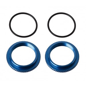 13mm nastavitelný kroužek tlumiče a příslušenství, modré, 2 +2 ks.