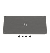 RC10B6.4 FT 11g závaží pod regulaci, hliníkové, 11g, 1 ks.