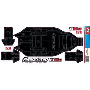 RC10B6.4 FT ochraná folie šasi