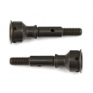 RC10B74 zadní CVA osy kol, 66 mm