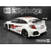 Karoserie čirá Bittydesign pro TC FW podvozky 190mm