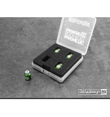 Označovací sada pro 1/10 karoserie - zelený