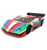 Lexanová karoserie čirá BLITZ 1/8 GT6 včetně křídla, tlouštka 0,7mm