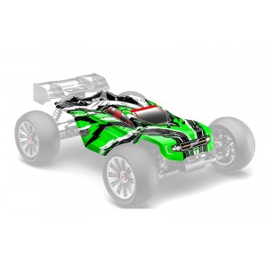 Lakovaná lexanová karoserie SHOGUN XP 6S, vystřižená, 1 ks.