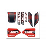 Nálepky RADIX 6S, 1 ks.