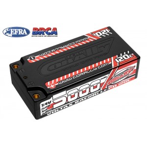 VOLTAX HiVOLT 120C LiPo LCG Shorty Hardcase-5000mAh-7.4V-G4 (37,0Wh)