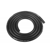 Silikonový kabel 5,5qmm, 10AWG, 1metr, černý