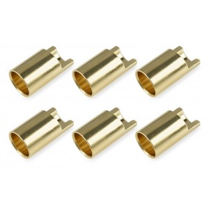 Bullit konektor 6.5mm - samice - pozlacený (6 ks.)
