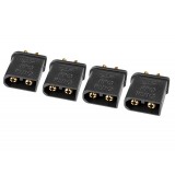 TC PRO konektor 3.5mm - pozlacený - s přepol. ocharanou - samice - 4 ks.