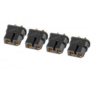 TC PRO konektor 3.5mm - pozlacený - s přepol. ocharanou - samec - 4 ks.