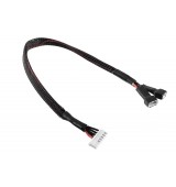 Balanční prodlužovák - 2x2S XH konekt. - nabíj. 6S XH zástrčka - silik. kabel 22AWG - 30cm