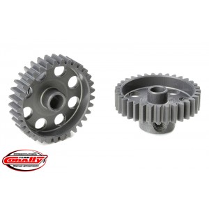 Hliníkový 7075 T6 tvrzený pastorek 33 zubů (modul 48DP)