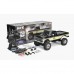 SCA-1E 2.1 FORD F150 truck RTR, černý (rozvor 313mm), Officiálně licencovaná karoserie