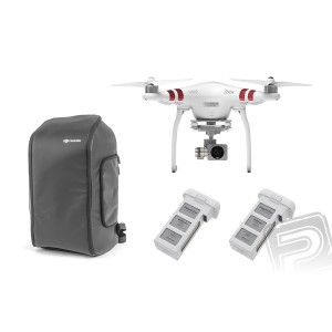 DJI - Phantom 3 Standard + 2 baterie navíc + Incase DJI Phantom Pro Pack