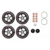 Exway Sada kol Cloud Wheel Rover Scarlet Red pro Atlas Pro 2WD