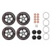 Exway Sada kol Cloud Wheel Rover Scarlet Red pro Atlas Pro 4WD