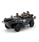 1/16 Schwimmwagen, sada figurek, ručně malované, 3 ks.