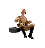1/16 Schwimmwagen, obsluha vysílačky, ručně malovaný, 1 ks. (AFRIKA CORPS)