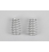 Pružiny tlumičů soudkové 2,9mm, stříbrné, 2ks.