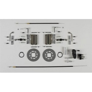 Zadní Tuning kotoučové brzdy Truck, Monster 1/6, sada