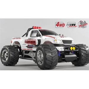 FG Stadium Truck 1/6 4WD WB 535, RTR 2,4GHz LCD, bílá karoserie