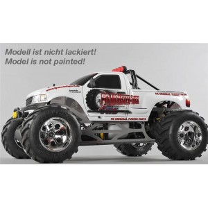 FG Monster Truck 1/6 4WD WB 535, RTR s 2,4Ghz LCD, čirá karoserie