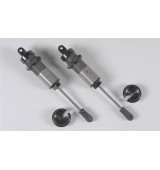 Aluminium tlumiče krátké, O24x168mm, 2ks.