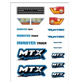 MTX - nálepky modré