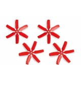 Vrtule 4046 6-listá, červená, 1 sada - CW a CCW